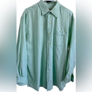 Tommy Bahama Long Sleeve Shirt - light green Size 16 1/2  32-33